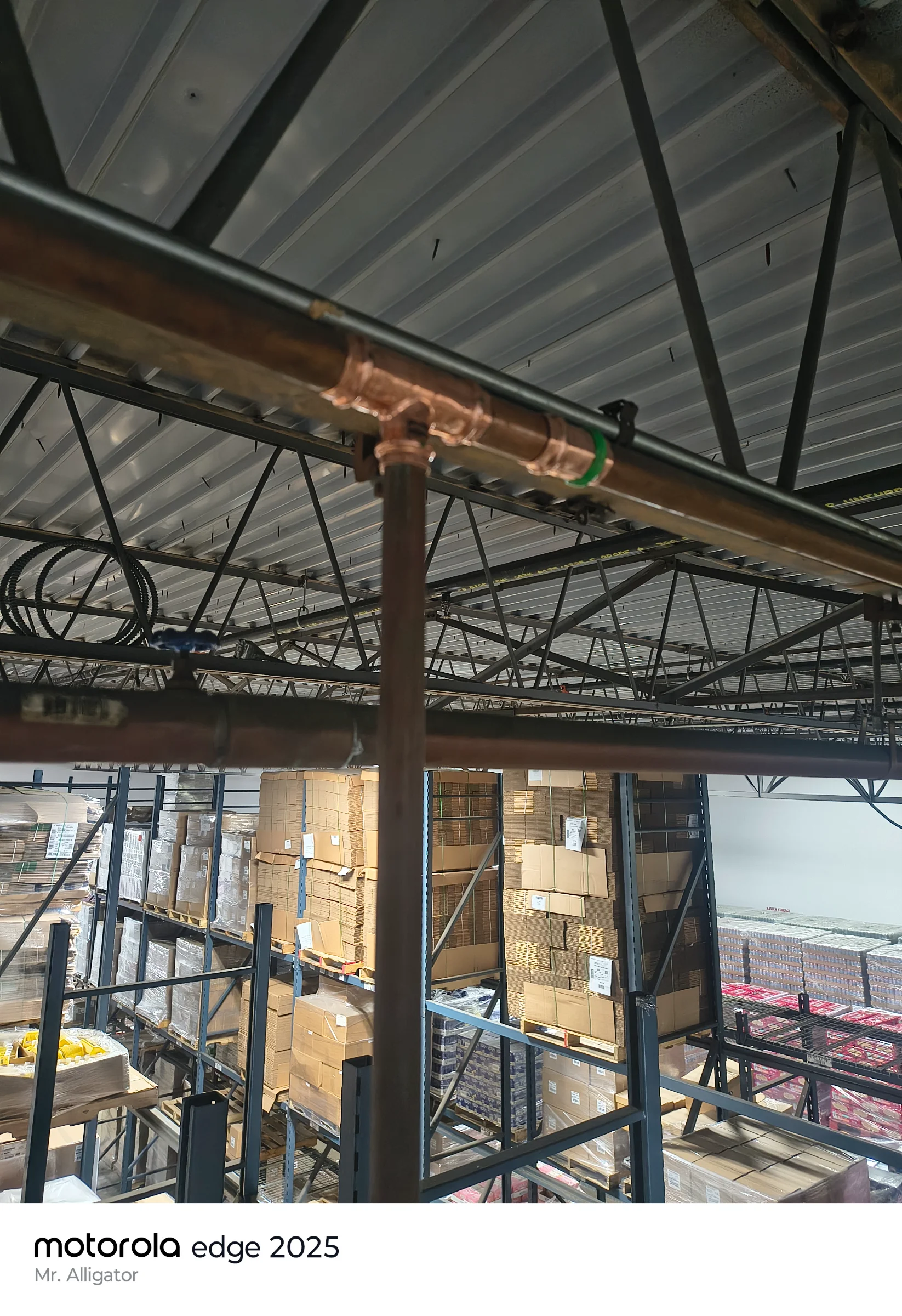 Copper pipes leak