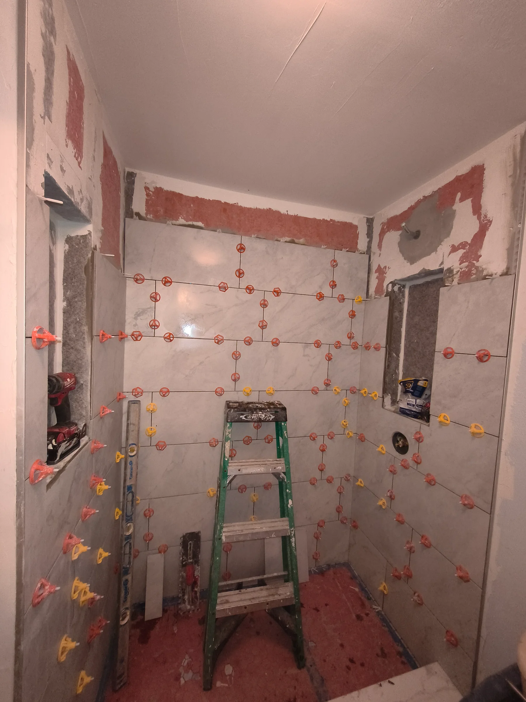 Tile setting