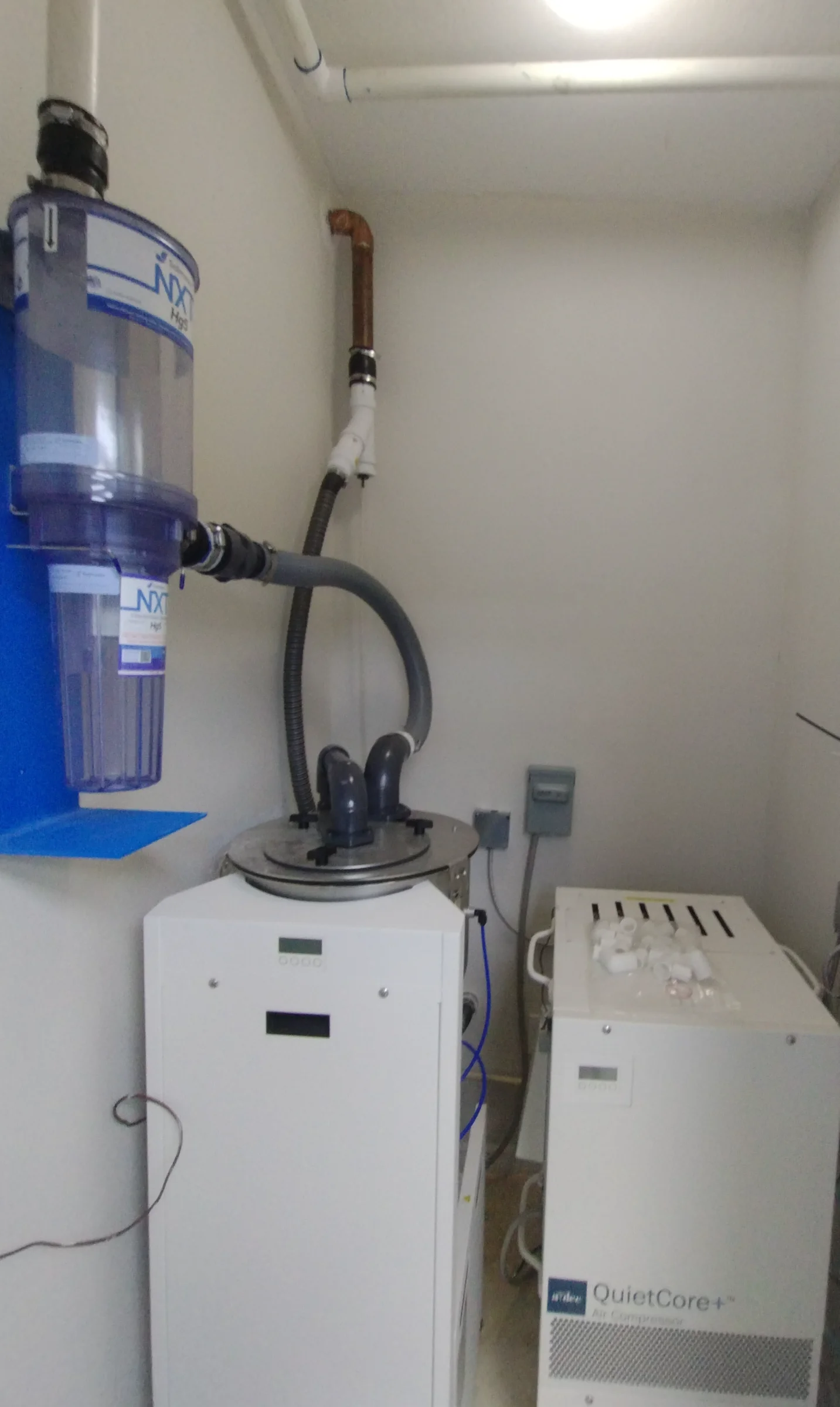 After equipment installed it